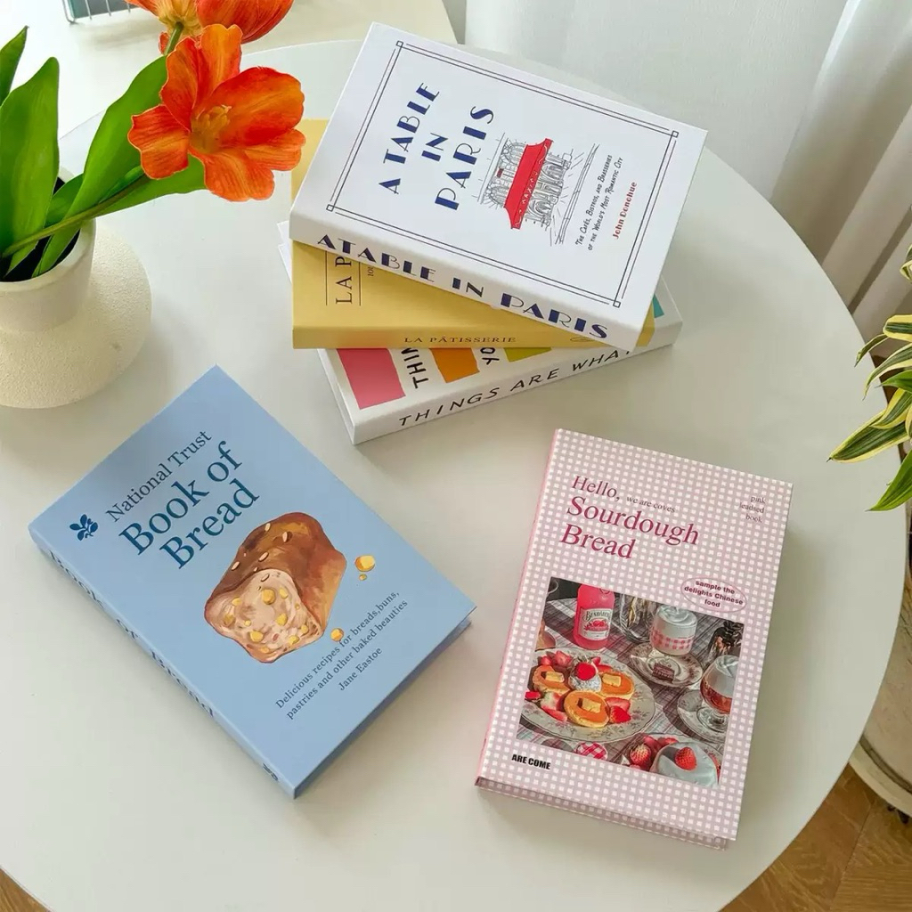 NEWหนังสือปลอม ของแต่งบ้าน พร็อพถ่ายรูป พร็อพแต่งห้อง หนังสือตั้งโชว์