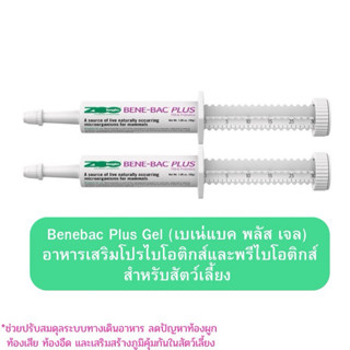 Bene-Bac Plus เจลปรับสมดุลทางเดินอาหาร พรีไบโอติก โพรไบโอติก…