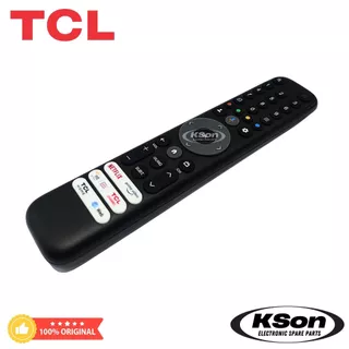 รีโมททีวี ทีซีแอล ของแท้ มีระบบสั่งการด้วยเสียง Original TCL TV Remote Control with Voice Control รุ่น RC833 GMB1