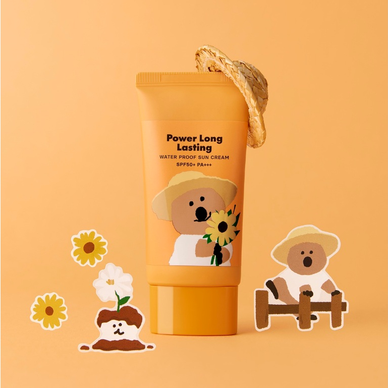 THE FACE SHOP TFS X DINOTAENG POWER LONG-LASTING SUN CREAM SPF50+ PA+++