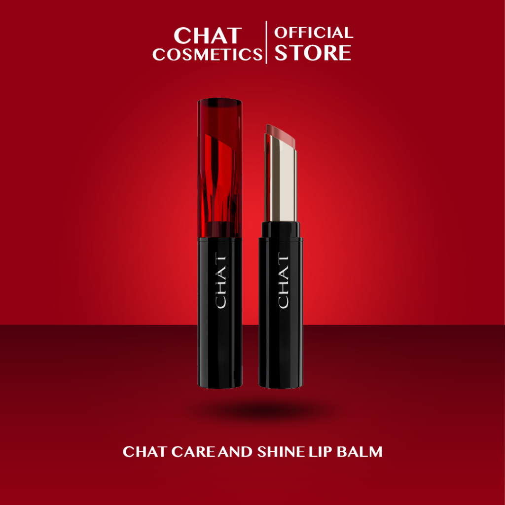 CHAT Care and Shine Lip Balm ลิปบาล์มฉัตร ลิปบำรุงริมฝีปาก