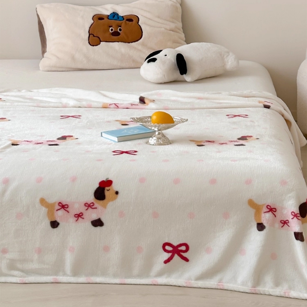 ผ้าห่ม ผ้าห่มนาโน 5ฟุต 100*150cm ผ้านุ่มนิ่ม เบาสบาย นุ่มฟิน พกพา เหมาะสำหรับโซฟาและเตียง