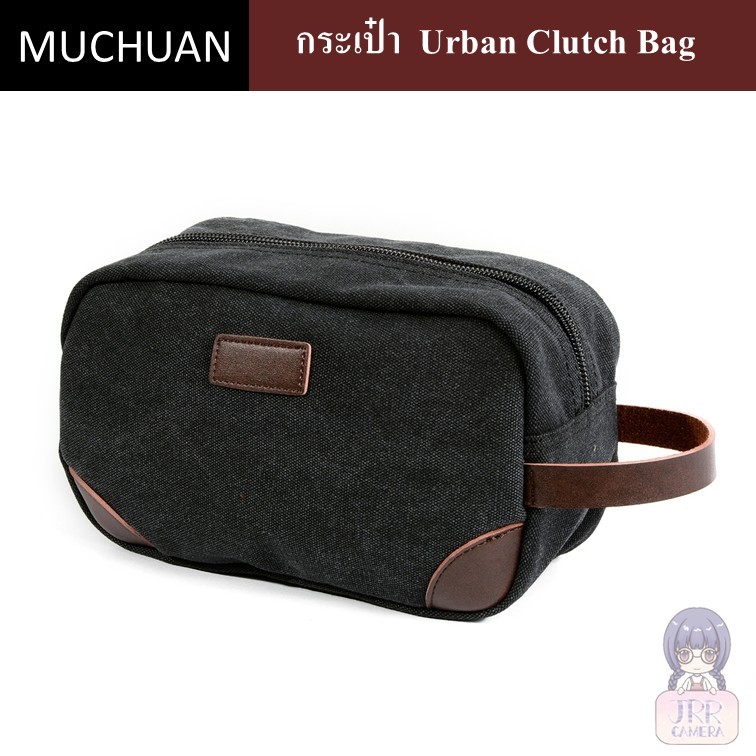 กระเป๋าคลัทช์ MUCHUAN รุ่น Urban Clutch Bag / MUCHUAN Clutch Bag 6002 / Canvas Bag / Canvas Clutch B