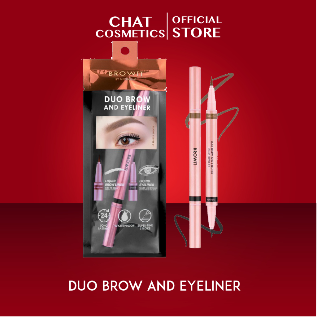 บราวอิท บาย น้องฉัตร อายไลน์เนอร์คิ้วและตา Browit Duo Brow and Eyeliner