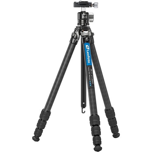 Leofoto LY-224C Carbon Fiber Tripod with LH-25 Ball Head[Black]
