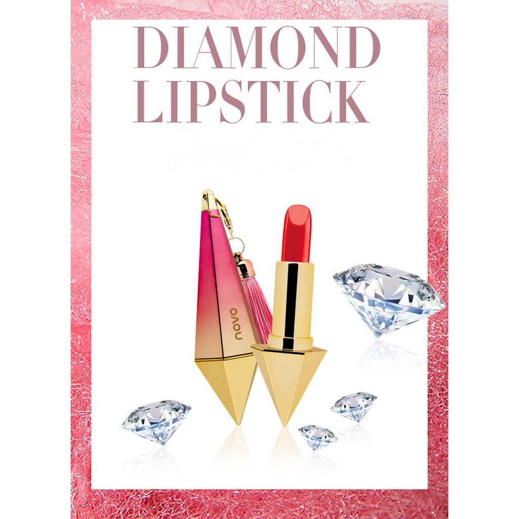 พร้อมส่งค่ะ Novo Diamond Lipstickลิปเพชรโนโว