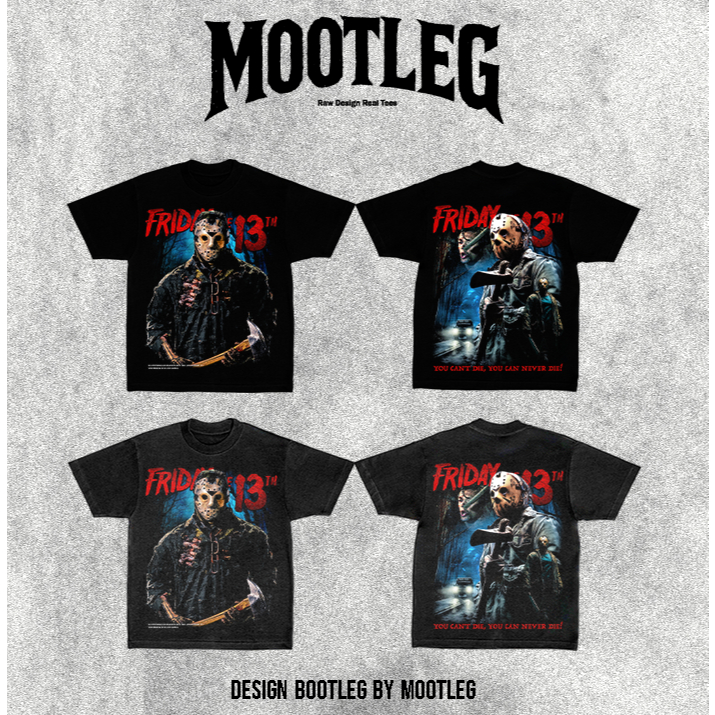 Mootleg | Jason Friday 13th | Semi-Oversized | 100% Cotton