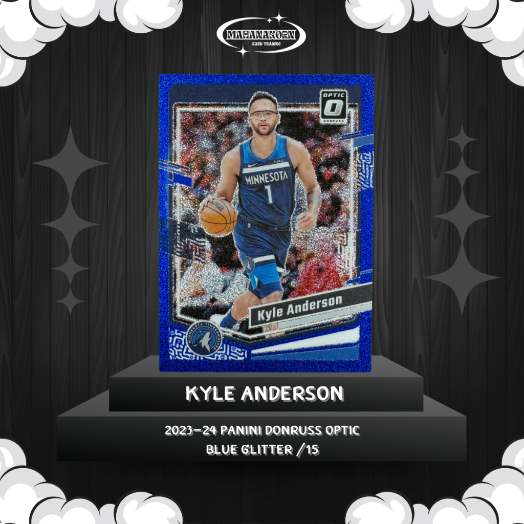 Kyle Anderson 2023-24 Panini Donruss Optic Blue Glitter /15