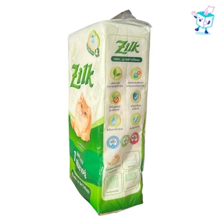 [ยกลัง] ZILK ซิลค์ กระดาษทิชชู่เช็ดหน้าแบบแขวน ลัง 12 ห่อ ห่อละ 320 ดึง หนา 4 ชั้น แถมตะขอแขวนทุกห่อ