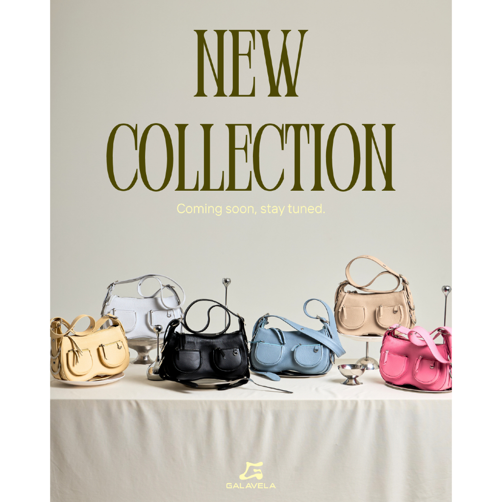 ***Defect***กระเป๋าสะพายหนังวัวแท้ Galavela Hannah Collection