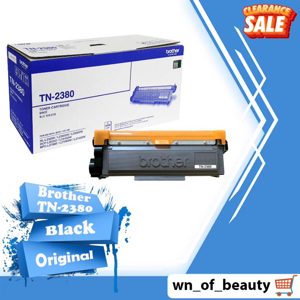 ตลับหมึกโทนเนอร์ BROTHER TN-2380  ของแท้100%