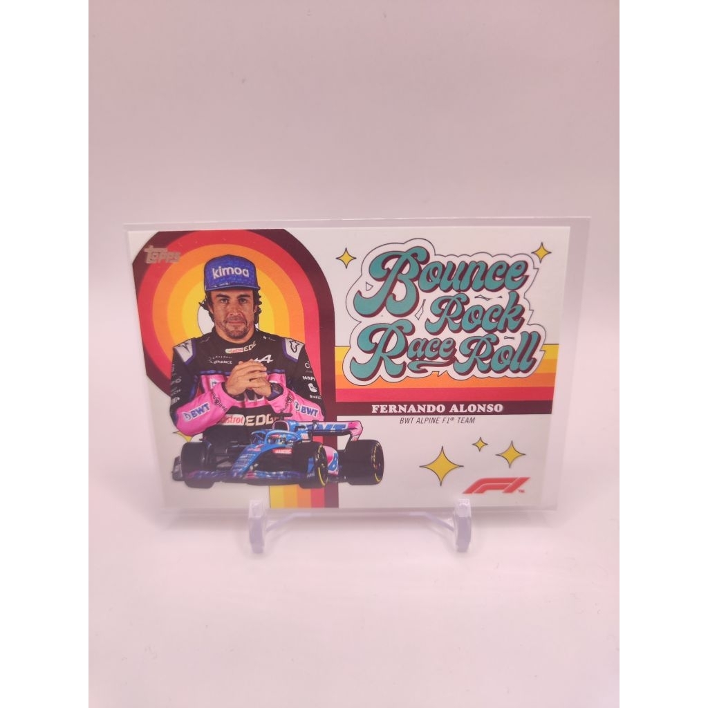 การ์ด f1 topps 2022 fernando alonso
