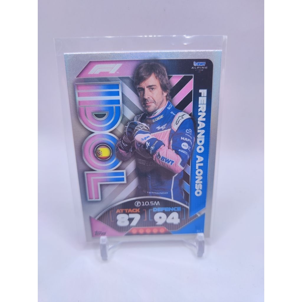 การ์ด f1 topps turbo attax 2022 fernando alonso