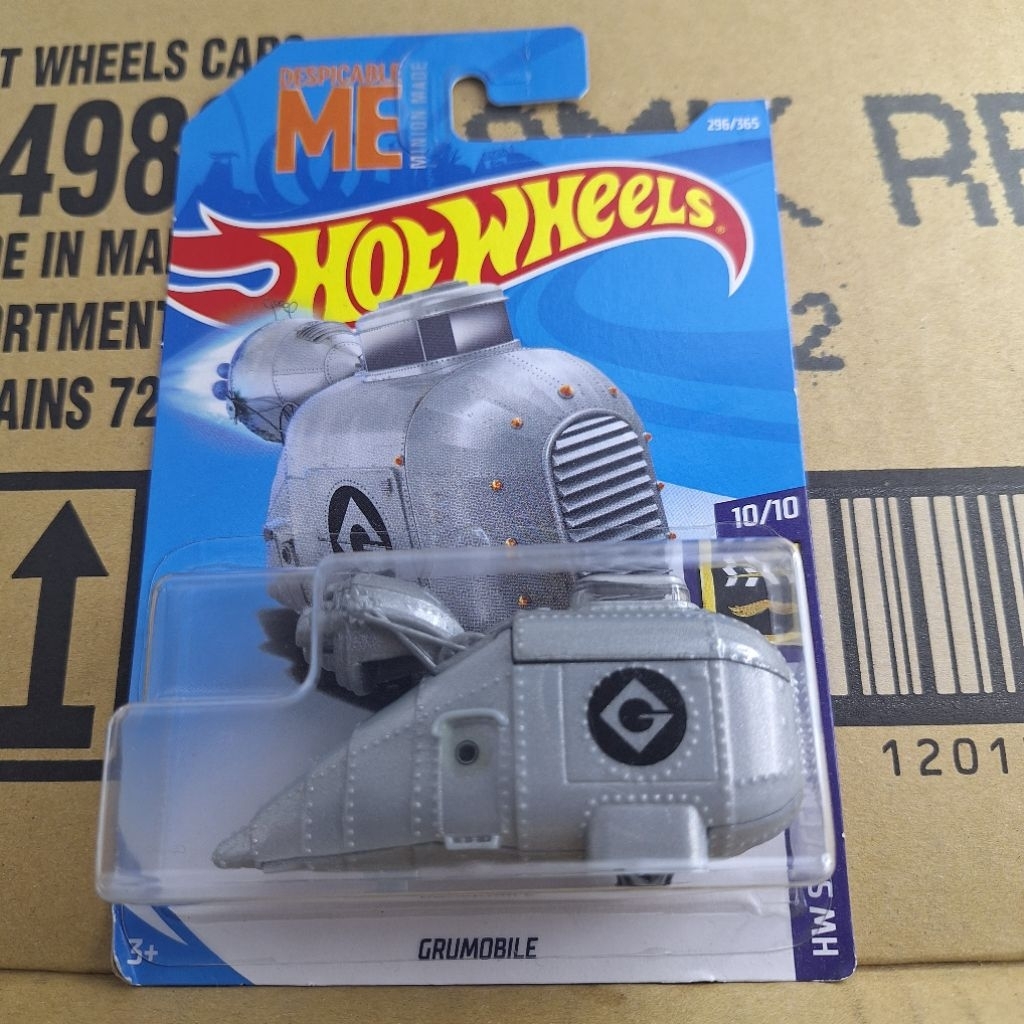 รถเหล็ก Hotwheels GRUMOBILE DESPICABLE ME MINION MADE 296/365 (kg02)2 (kg04)1