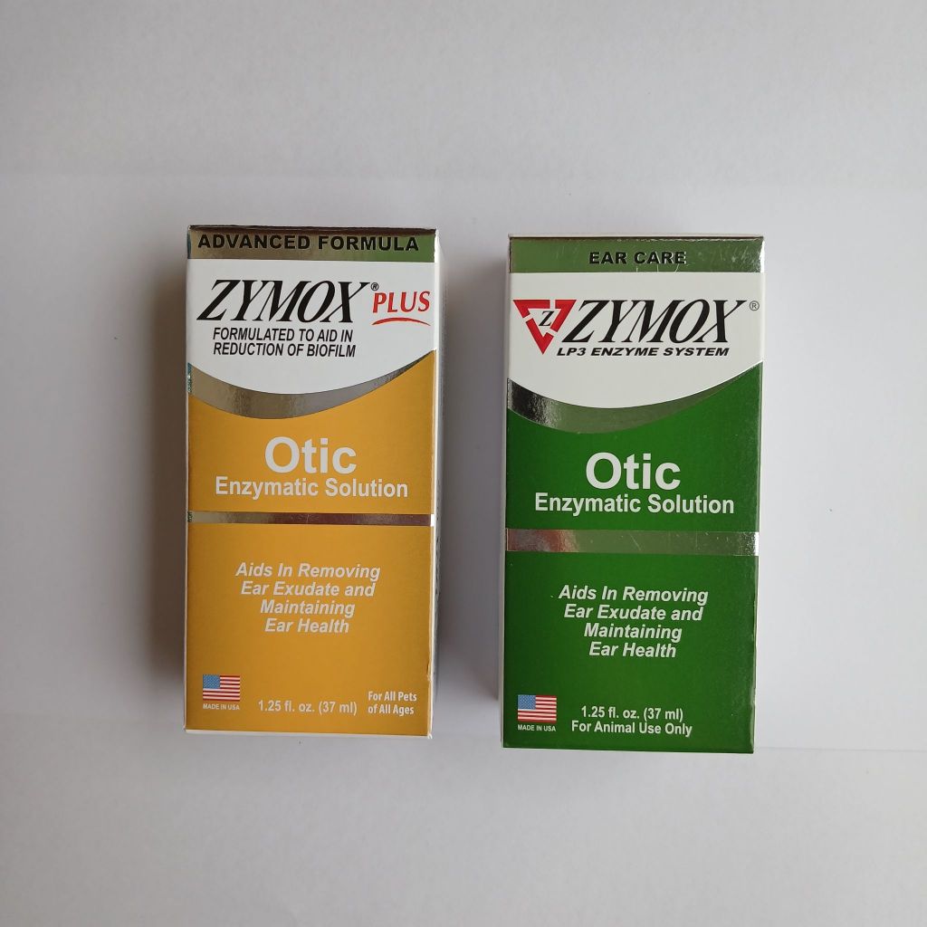 ZYMOX Otic ขนาด 37 ml ผลิตภัณฑ์ดูแลช่องหู หูอักเสบ แบบเฉียบพลัน หรือ เรื้อรัง สำหรับสุนัขและแมว