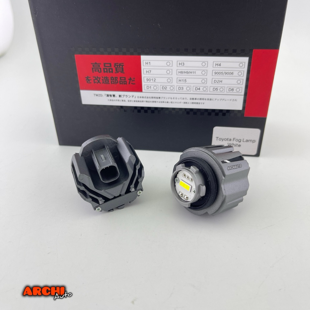 INITIAL D  หลอดไฟตัดหมอก LED ขั้ว L1B 18W 8000Lumens รับประกัน 2ปี ของแท้100% - รูปที่ 6