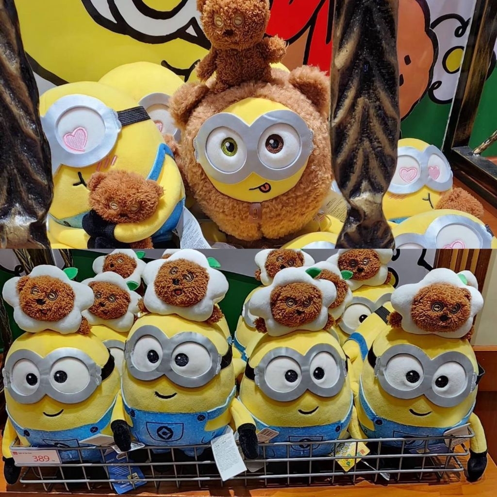 Miniso ตุ๊กตา มินเนี่ยน คอลเลคชั่นขนาด24cm ลิขสิทธิ์แท้