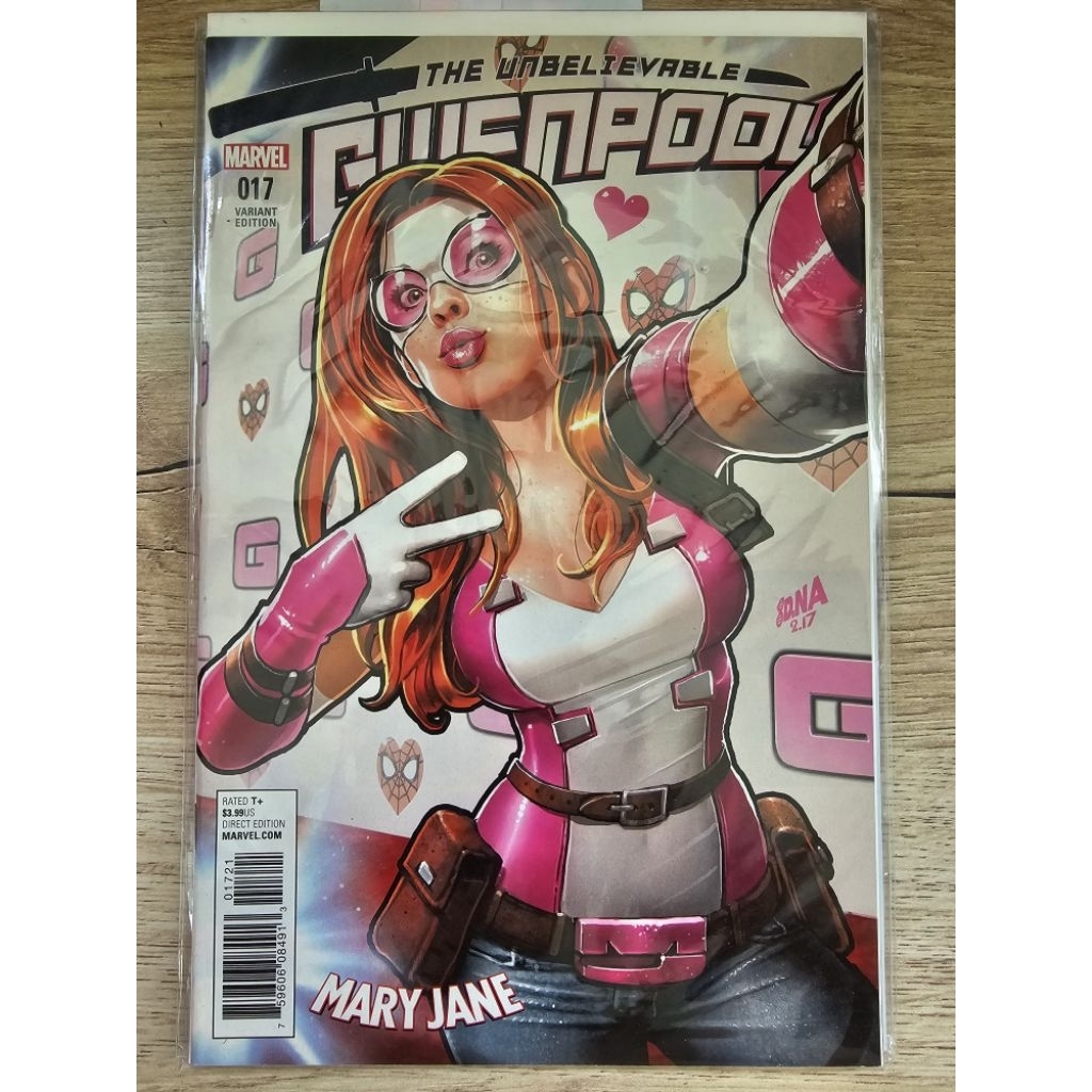 Gwenpool #17 (2017) – David Nakayama Mary Jane Variant Cover