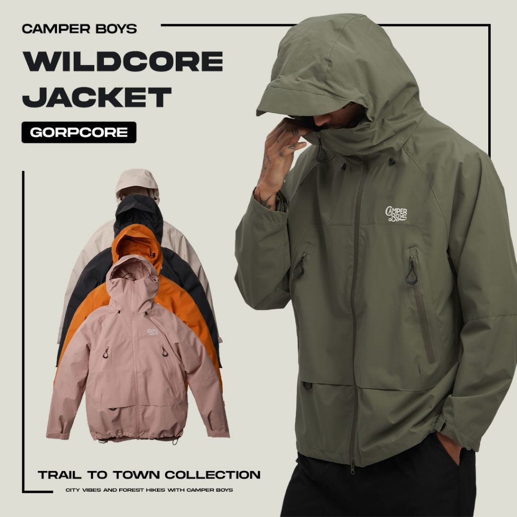 TRAIL TO TOWN : WILDCORE JACKET แจ็คเก็ตรุ่นใหม่สไตล์ GORPCORE ปรับเนื้อผ้าให้เหมาะกับอากาศเมืองไทยขึ้น