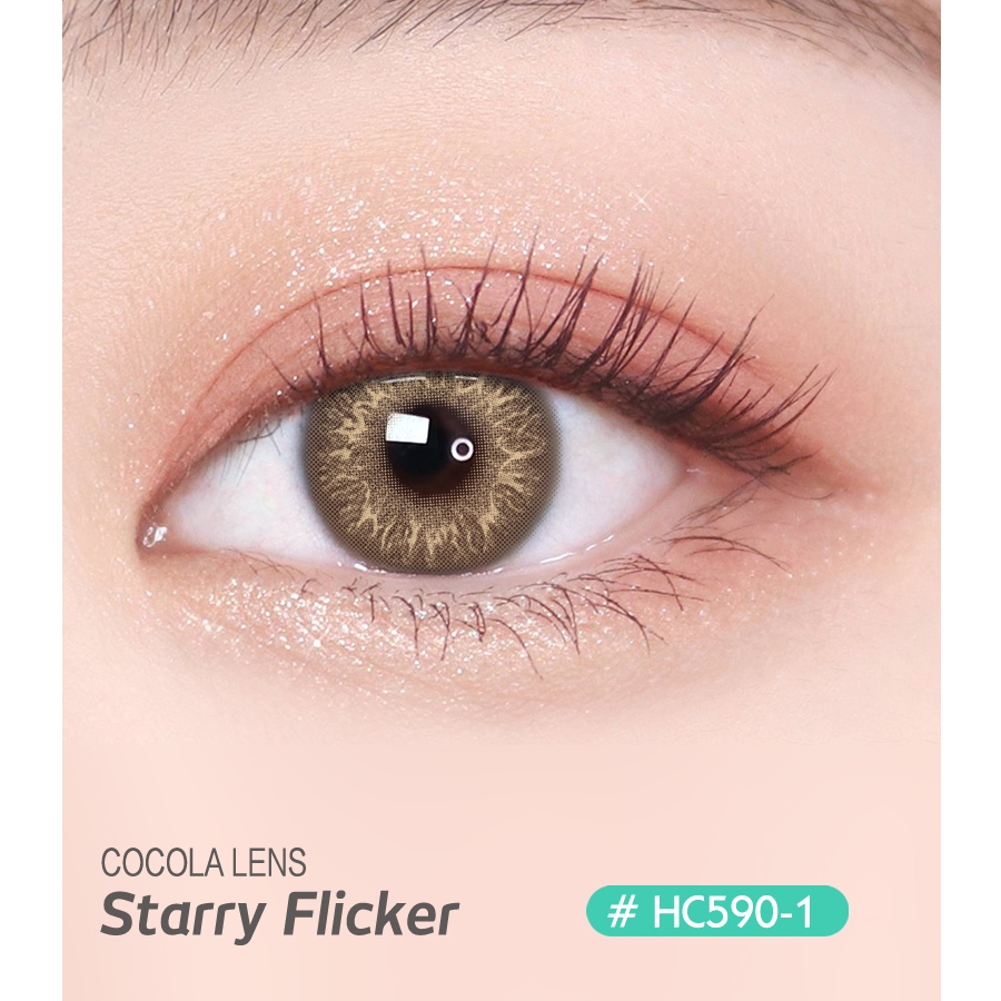 【Buy 5 Get 1 Free】 จัดส่งภายใน 24 ชม สีโกลด์/เท็ดเกรย์/ม่วง บิ๊กอาย DIA14.5mm (0ถึง-4.50) #‌COCOLAlens,HC590-1 - รูปที่ 2