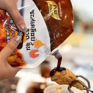 มีฮาลาล ส่งด่วน ซอสเคลือบไก่ เทริยากิ ซอสเคลือบไก่ ซอสเทริยากิ ใช้เคลือบไก่ ราดบนของทอด 800กรัม