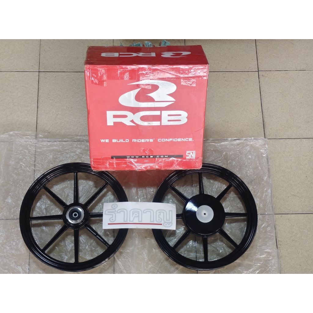 ล้อแม็กซ์ Rcb ตรงรุ่น Mio Fino 115 สีดำ