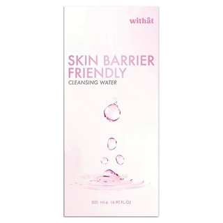 WITHAT - Cleansing Water (500ml) วิทแทท คลีนซิ่ง วอเตอร์ ที่ล้างเครื่องสำอาง