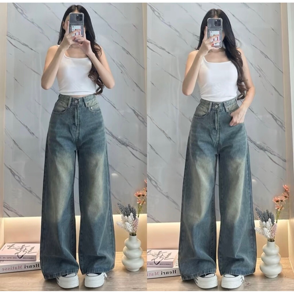 ส่งต่อยีนส์Baggy ป้ายChana