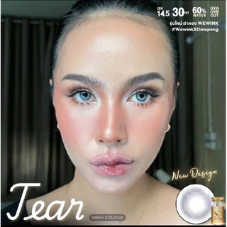 Tear (Dia14.5) 👁👁(We Wink ฝาทอง) อมน้ำ 60%มากสุดในไทย Hydrogel Lens ป้องกันUV☀️ (เลนส์กรองแสง)