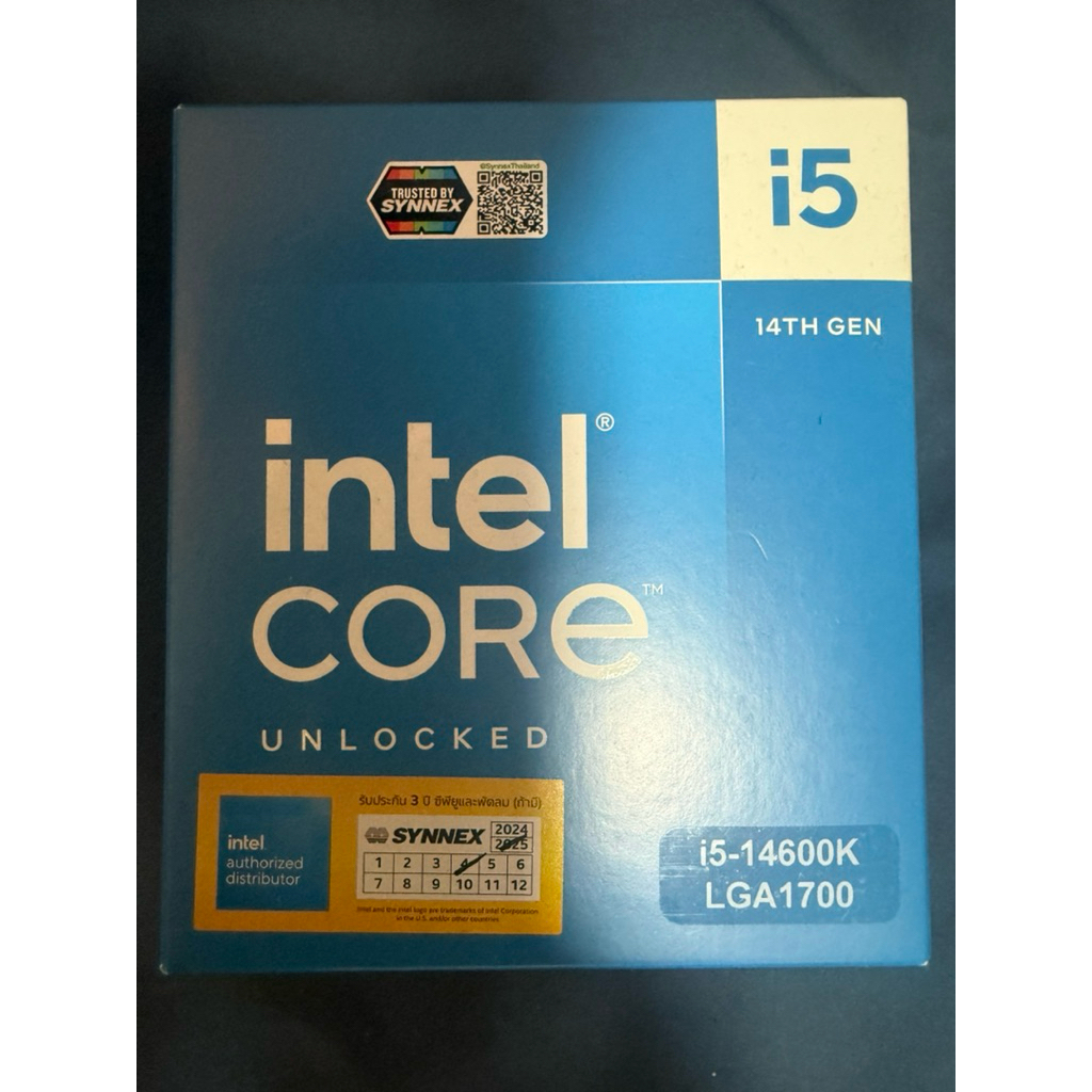 [มือ2 Used] CPU (ซีพียู) INTEL CORE I5 14600K (SOCKET LGA 1700) (ระบบระบายความร้อนไม่รวมอยู่ในสินค้า