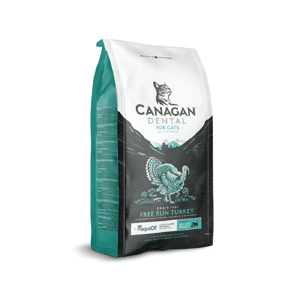 Canagan คานาแกน อาหารแมว สูตร เดนทัล ขนาด 1.5 กิโลกรัม