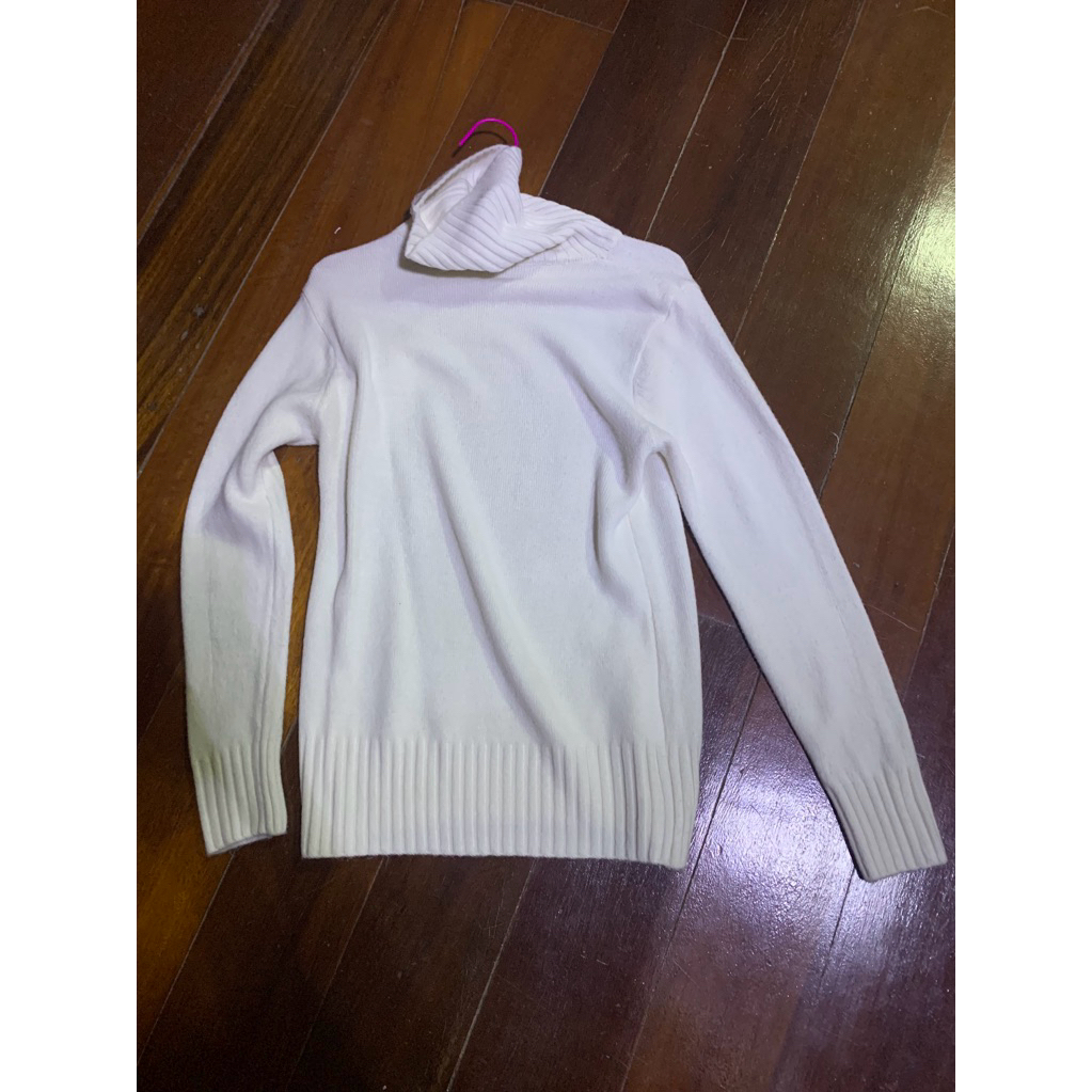 ไหมพรอคอเต่าผ้ายืดsml