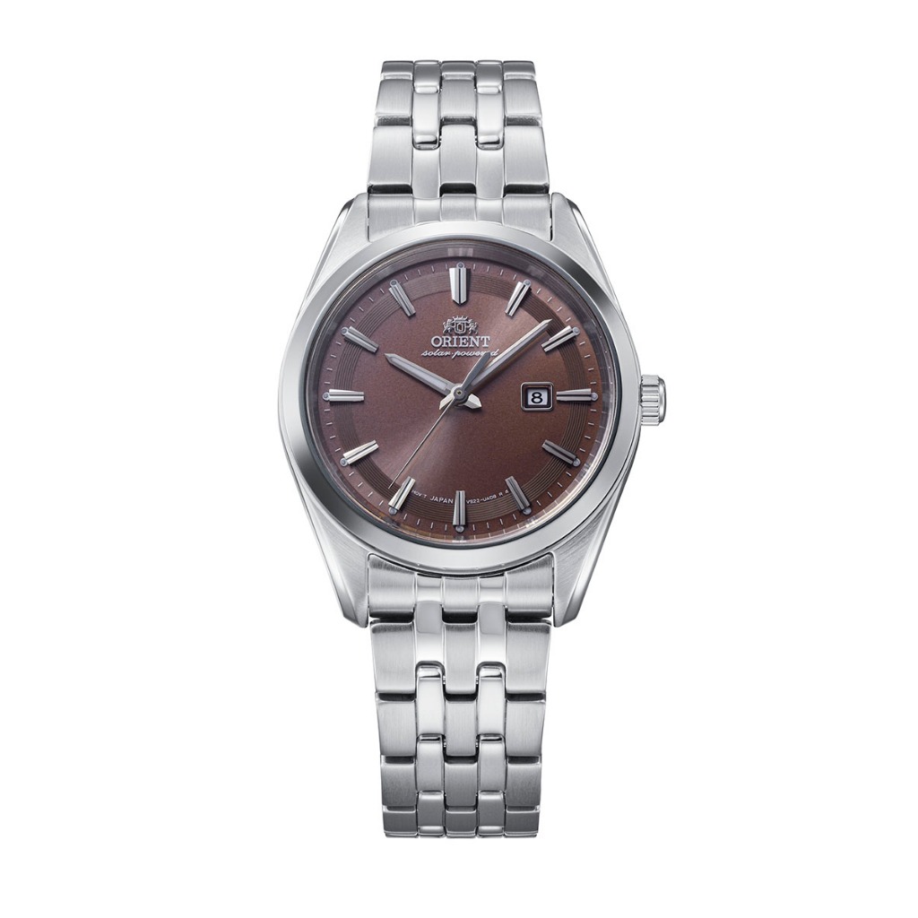 ORIENT Quartz Solar Contemporary นาฬิกาสายเหล็ก (RA-WG0603R)