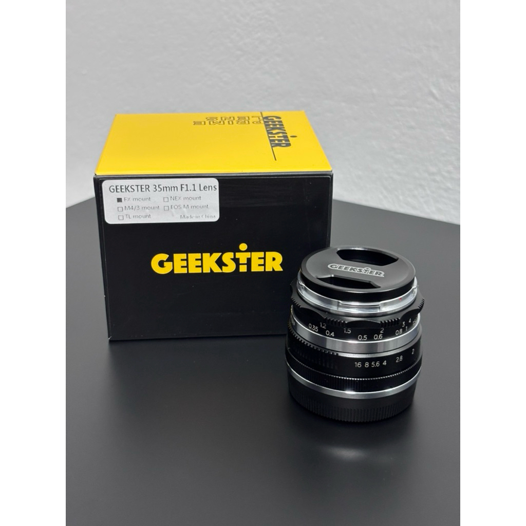 Geekster  35mm F1.1 Lens For Fujifilm X (มือ 2 เหมือนใหม่)