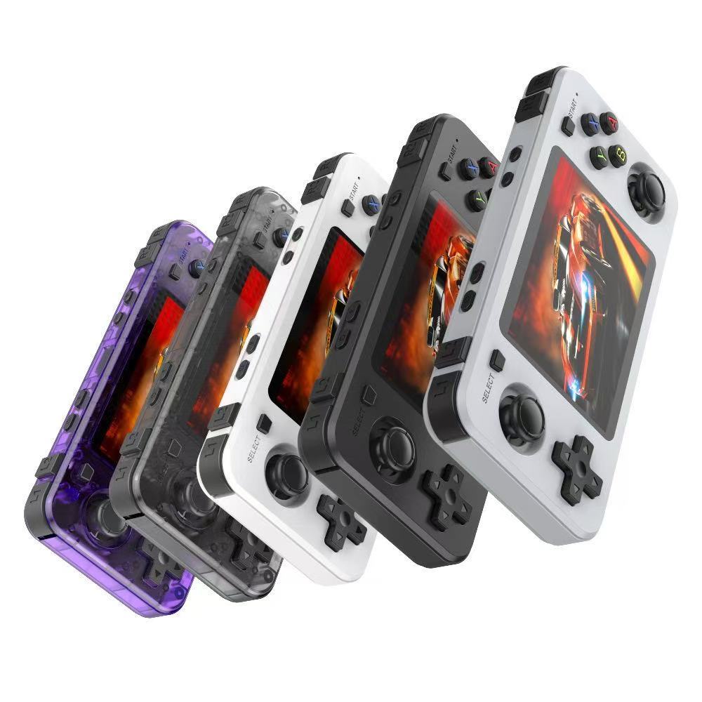 R36H ใหม่เกมพกพา เกมบอย gameboy psp ของเล่น game console Retro เกมคอนโซล ของขวัญปีใหม่ ของขวัญวันเกิ