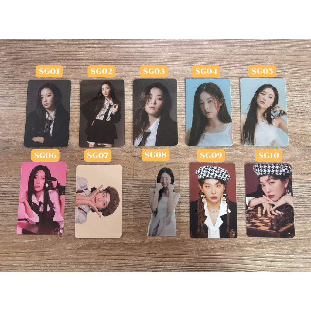 (พร้อมส่ง) การ์ด Red Velvet Seulgi ซึลกิ ของแท้ 💯%