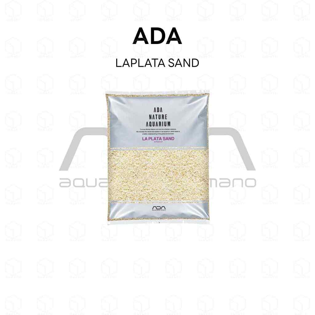 ADA La Plata Sand ทรายธรรมชาติที่มีสีสว่าง เหมาะสำรับใช้กับตู้ปลาทั่วไปและยังเหมาะสำหรับใช้ตกแต่งสำหรับตู้พรรณไม้น้ำ