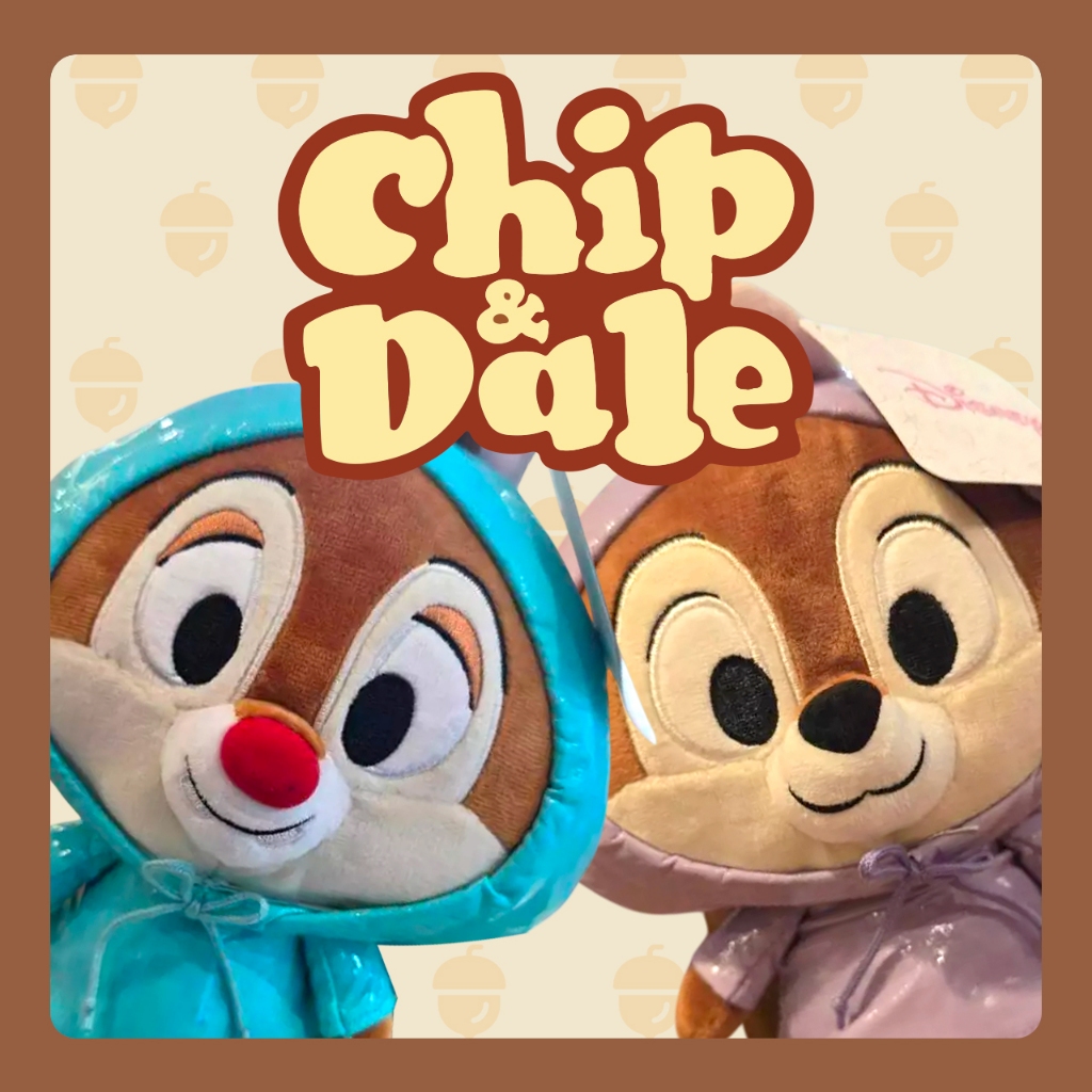 [พร้อมส่ง] "Chip 'n' Dale" ตุ๊กตาดิสนีย์ Disney ลิขสิทธิ์แท้ 100% สินค้าคีบมาจากตู้  รูปภาพถ่ายจากสินค้าจริง มีป้ายครบ