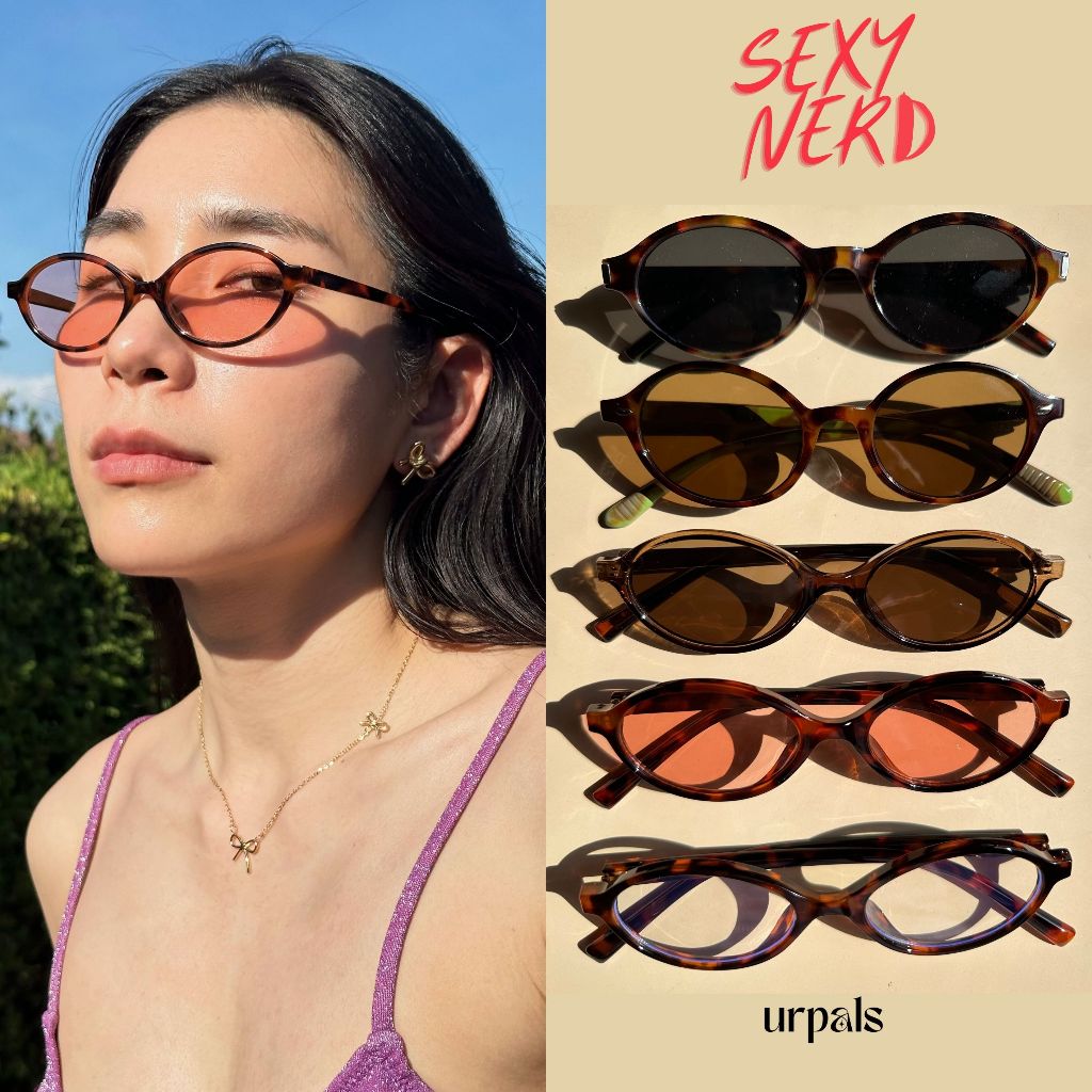 URPALS แว่นตากันแดด แว่นตา Glasses Sparkling วัสดุอย่างดี แข็งแรง หนา High Quality