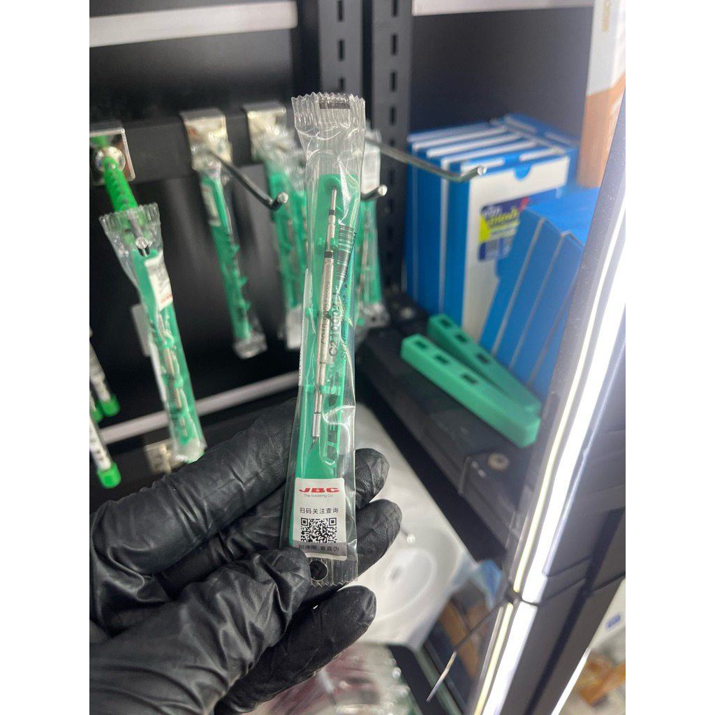 ปลายหัวแร้งแท้    JBC  งอ