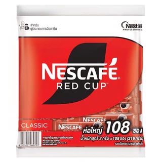 Nescafe​ เนสกาแฟ​ เรดคัพ​ 2 กรัม​ × 108 ซอง​