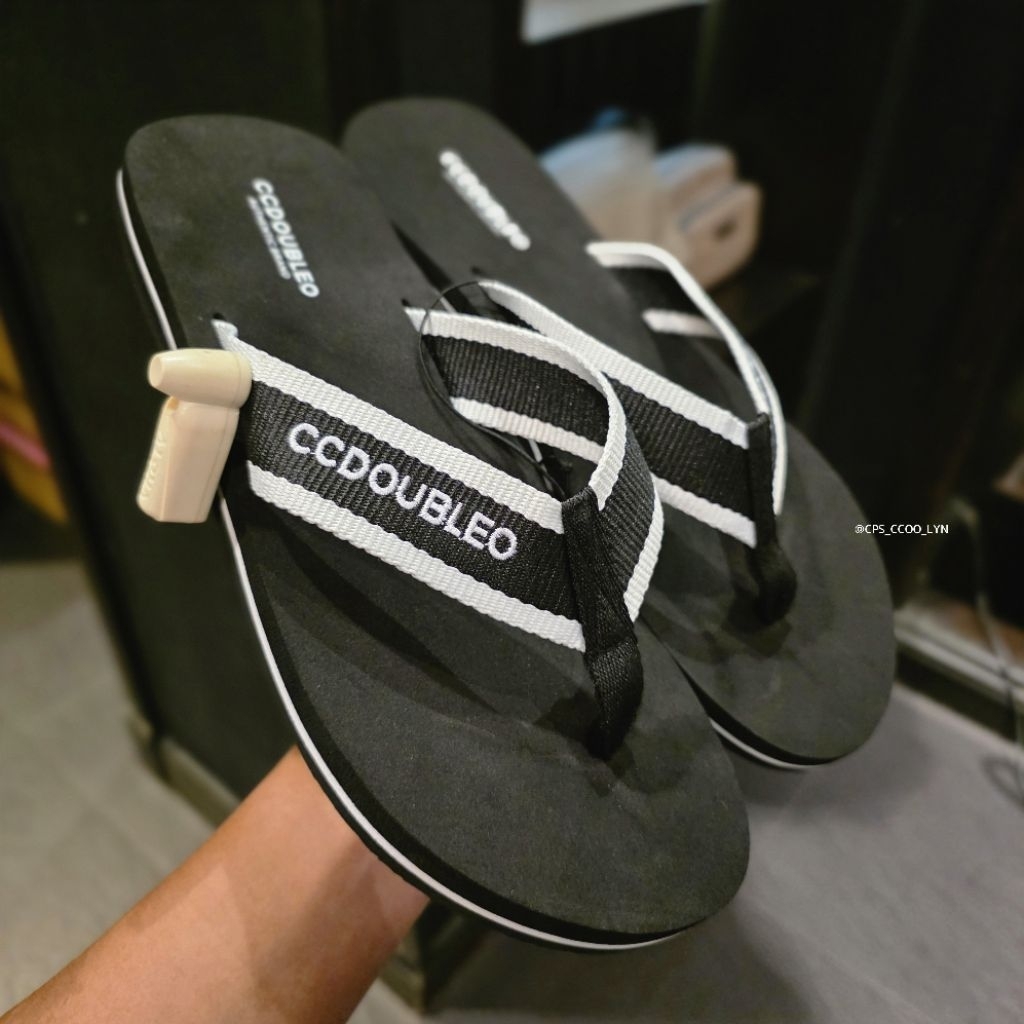 🛍 รองเท้าแตะแบบหนีบ CC DOUBLE O CCOO ผู้ชาย คอลใหม่ล่าสุด ของแท้💯% จัดส่งพร้อมถุงShop