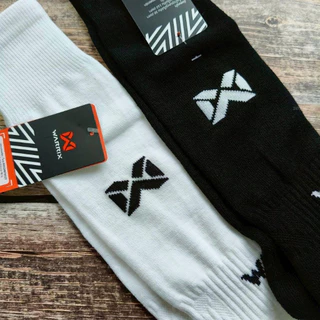สำหรับลูกค้าที่ใส่รองเท้า เบอร์ 32-38 ถุงเท้ากีฬาเด็ก ถุงเท้ายาวไม่มีกันลื่น WARRIX รหัส WC-1519K