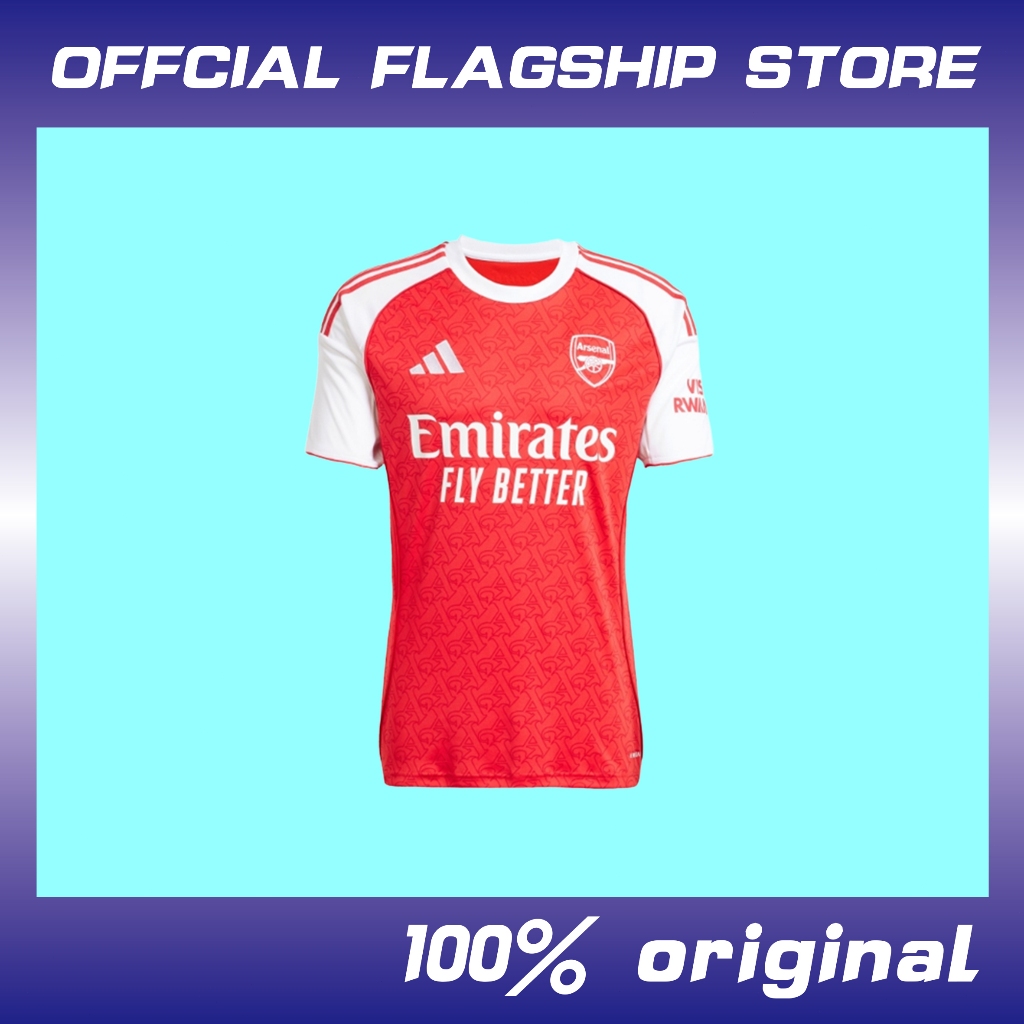 25-26 adidas season Arsenal home jersey short sleeved sportswear football jersey fan board men's and