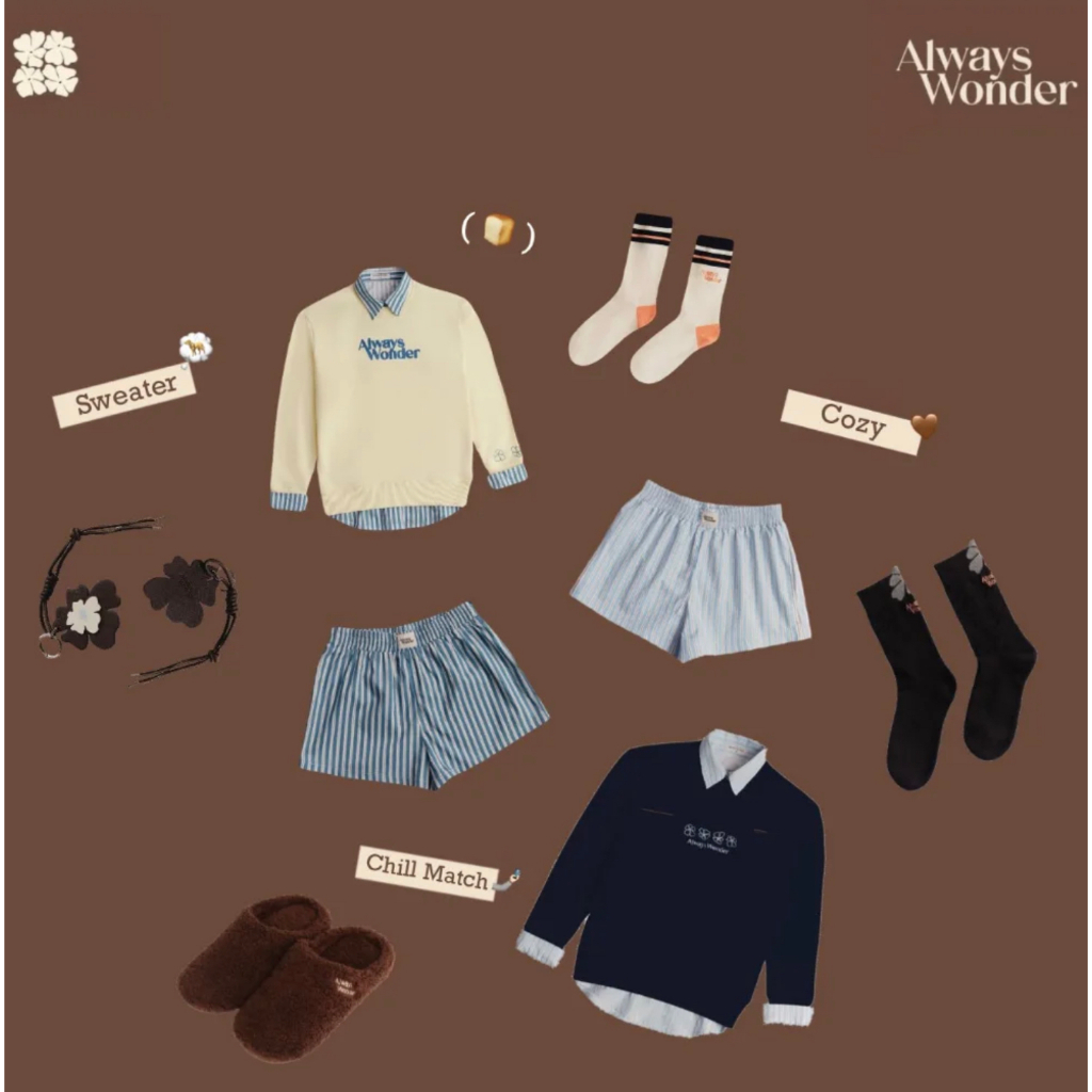 🚚（พร้อมส่ง）AlwaysWonder alwayscozy #linglingkwong #หลิงหลิง #หลิงหลิงคอง