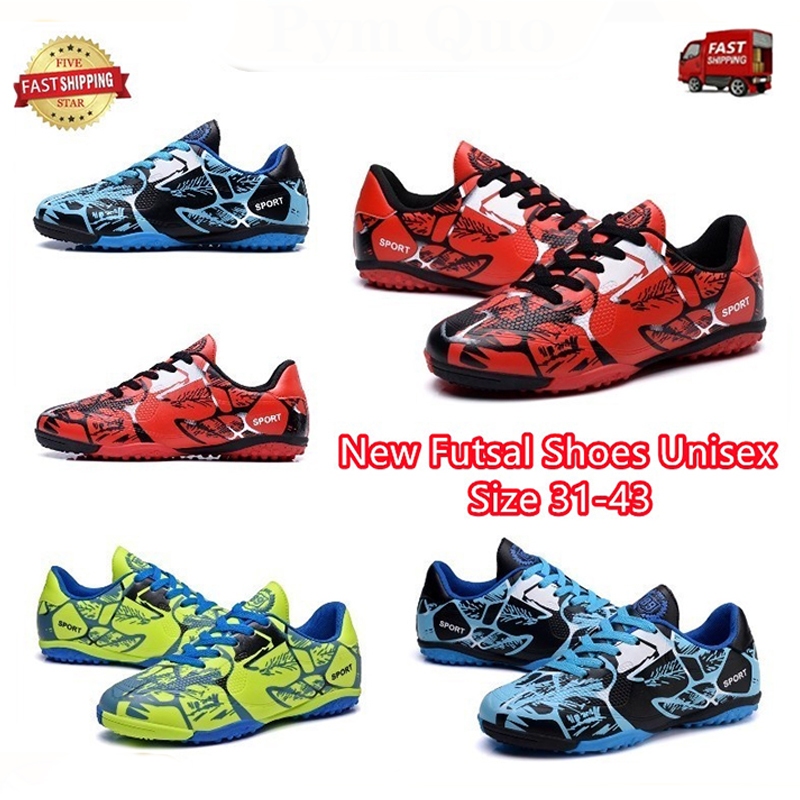 【บางกอกสปอต】 ใหม่ฟุตบอลโลก FG soccer Boots รองเท้าฟุตบอลเดียวกันผู้ใหญ่เด็กสตั๊ดรองเท้ากีฬาการฝึกอบรมกลางแจ้งขนาด 31-43
