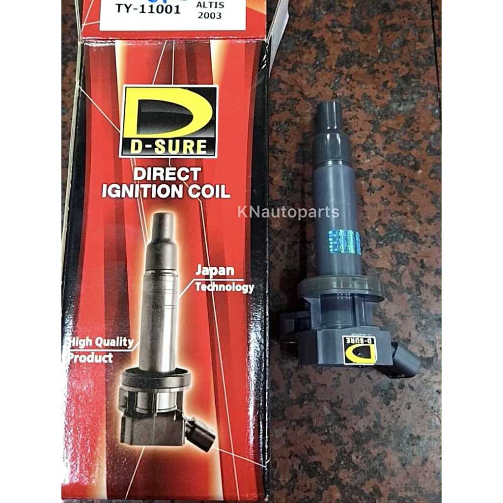 คอยล์จุดระเบิด TOYOTA ALTIS 03 DSURE คอยล์ คอย โตโยต้า อัลติส 1