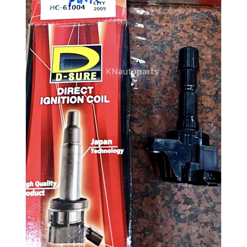 คอยล์จุดระเบิด Honda city jazz 2009-2013 i-vtec Freed Brio ยี่ห้อ DSure