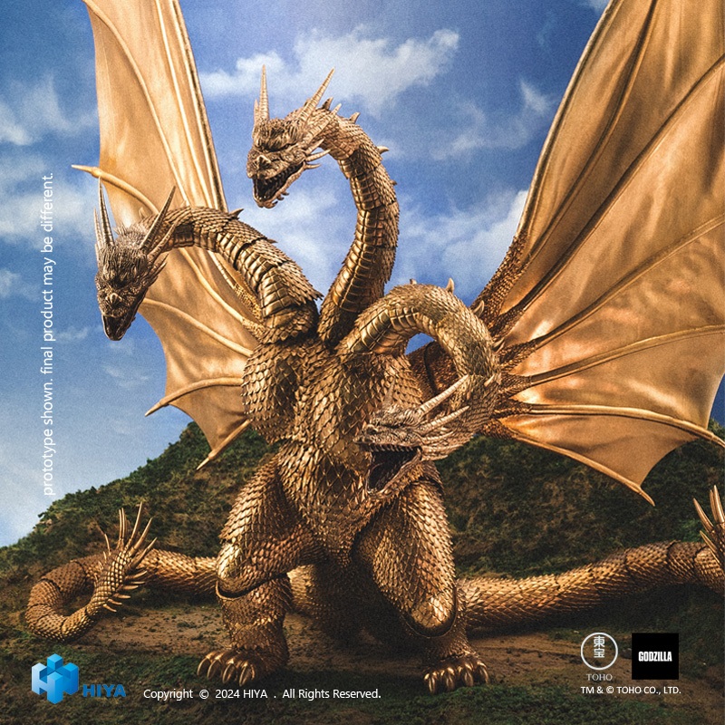 Hiya Toys King Ghidorah 1991 จาก Godzilla VS King Ghidorah [พร้อมส่ง/ของใหม่]