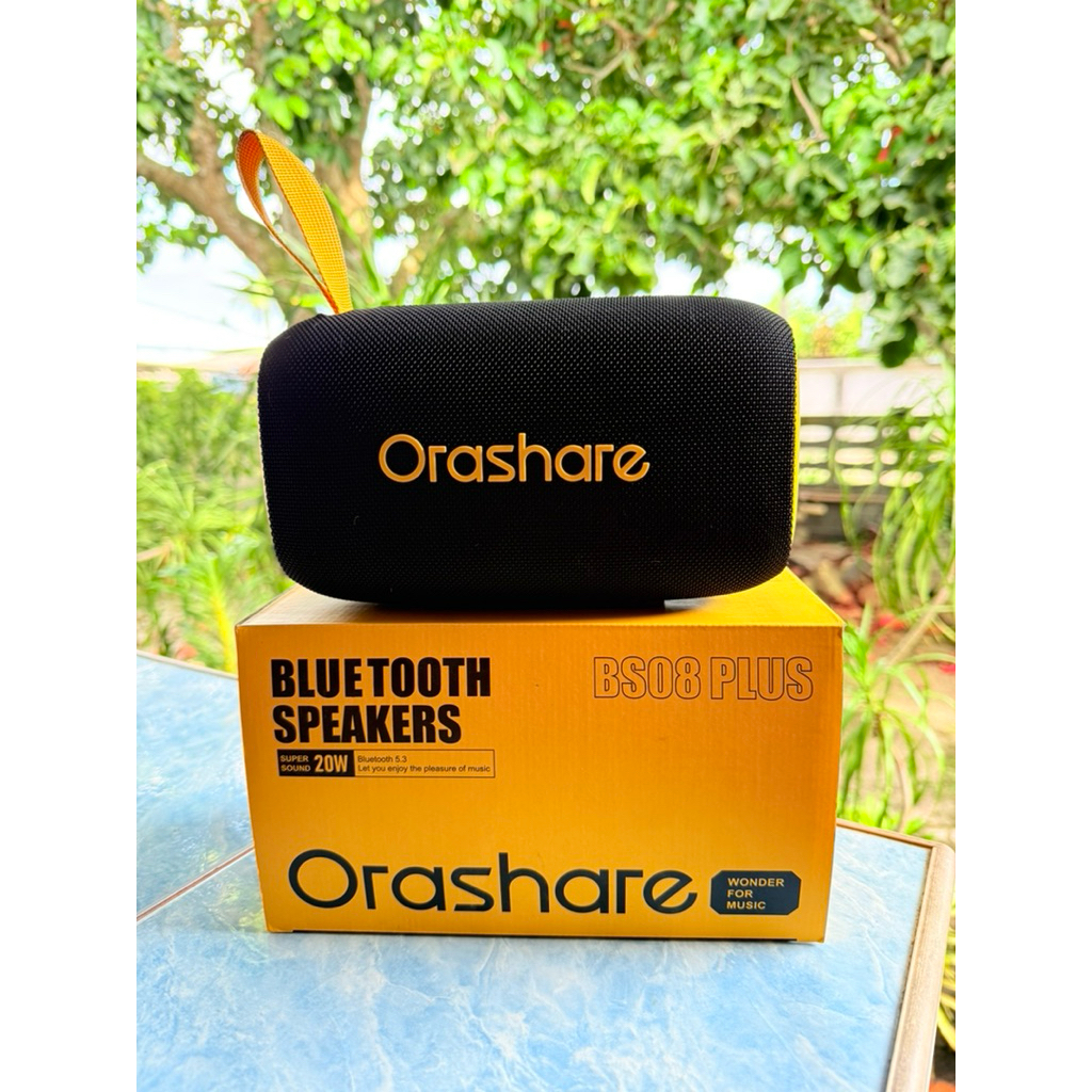 ลำโพงบลูทูธ Orashare BS08 Plus 20w. มือสองสภาพใหม่ 95%
